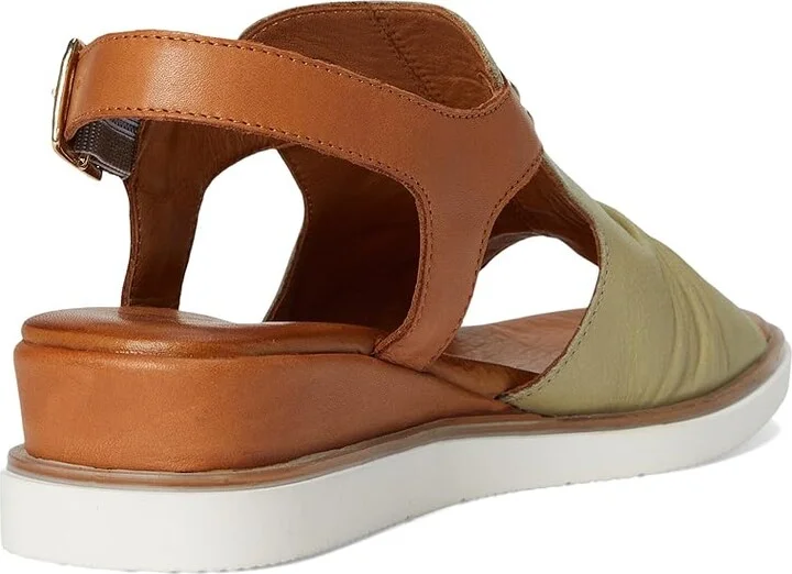 Spring Step Locals Women's Sandals Olive : EU 37 (US Women's 6.5-7) M, Leather - Image 4