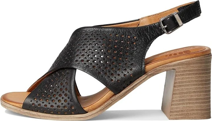 Spring Step Luanca Women's Wedge Shoes Black : EU 37 (US Women's 6.5-7) M, Leather - Image 6