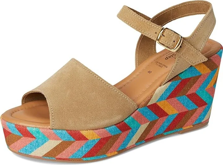 Spring Step Maliq Women's Sandals Beige Suede : EU 38 (US Women's 7.5-8) M - Image 5