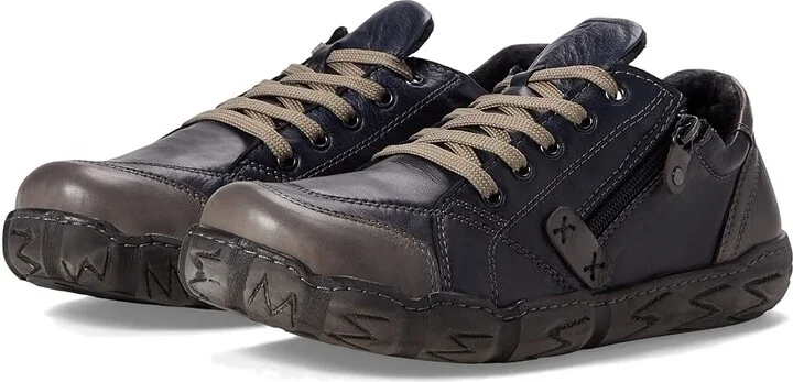 Spring Step Maysoon Women's Shoes Navy : EU 37 (US Women's 6.5-7) M, Leather