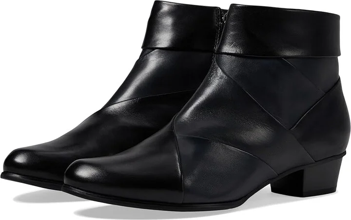 Spring Step Mayvilla Women's Boots Black : EU 37 (US Women's 6.5-7) M, Leather/Rubber