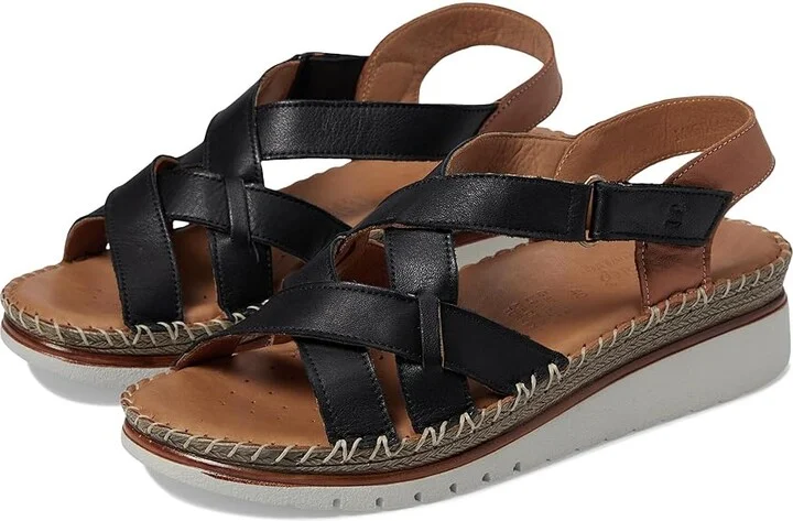Spring Step Migula Women's Sandals Black : EU 38 (US Women's 7.5-8) M, Leather