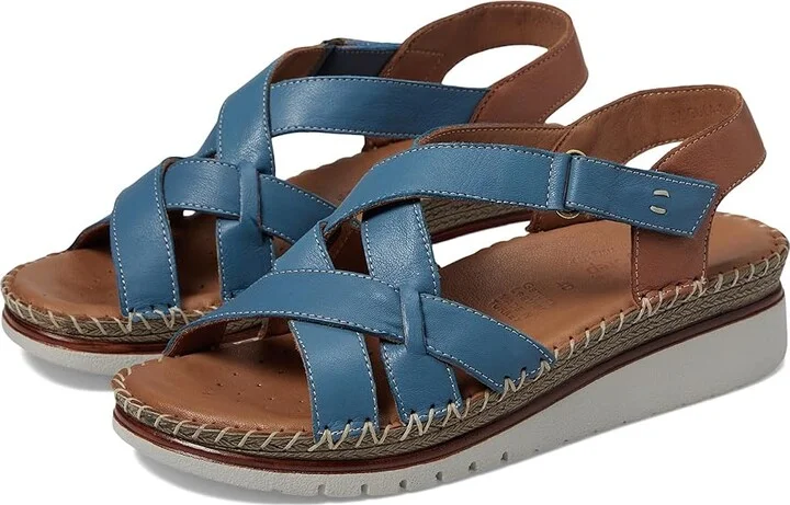 Spring Step Migula Women's Sandals Blue : EU 40 (US Women's 9) M, Leather