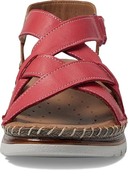 Spring Step Migula Women's Sandals Red : EU 37 (US Women's 6.5-7) M, Leather - Image 2