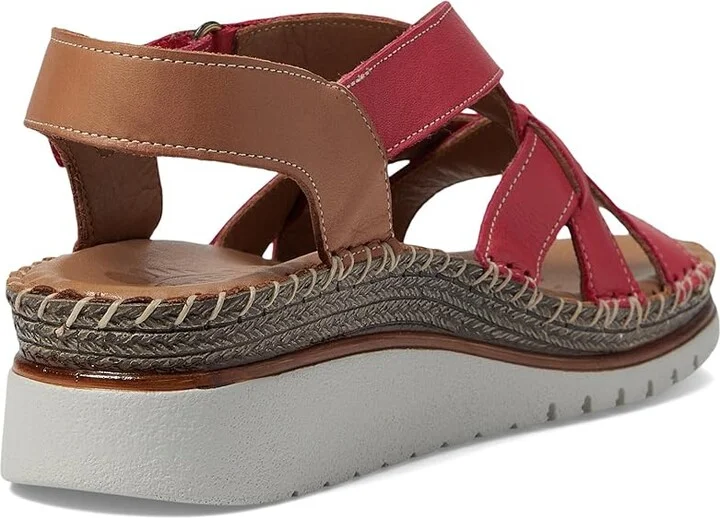 Spring Step Migula Women's Sandals Red : EU 37 (US Women's 6.5-7) M, Leather - Image 4