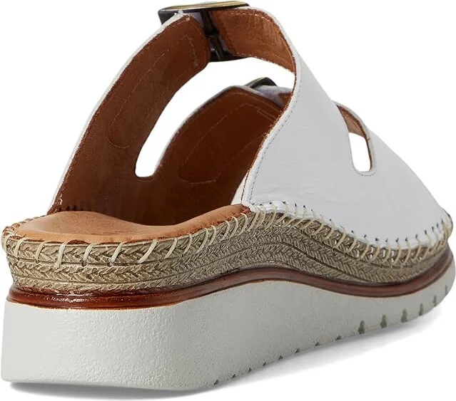 Spring Step Minisia Women's Sandals White : EU 39 (US Women's 8.5) M, Leather/Rubber - Image 4