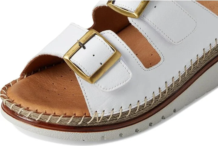 Spring Step Minisia Women's Sandals White : EU 39 (US Women's 8.5) M, Leather/Rubber - Image 7