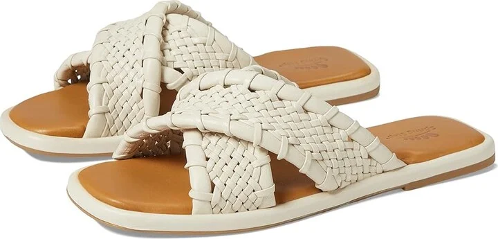 Spring Step Montauk Women's Sandals Ivory : EU 39 (US Women's 8.5) M, Leather