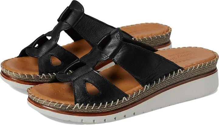 Spring Step Montera Women's Sandals Black : EU 42 (US Women's 10.5-11) M, Leather