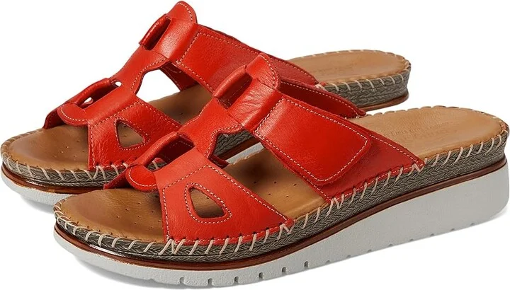 Spring Step Montera Women's Sandals Red : EU 40 (US Women's 9) M, Leather
