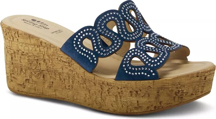 Navy Suede