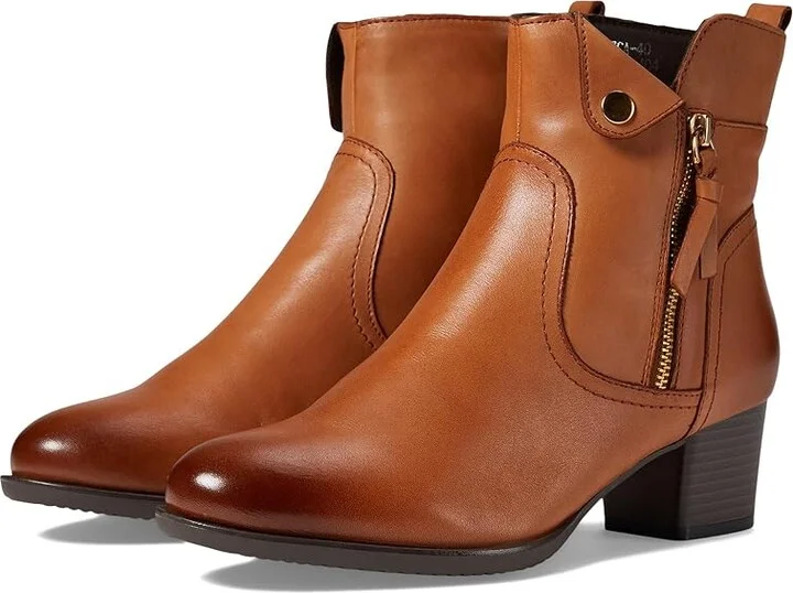 Spring Step Nazca Women's Boots Cognac : EU 38 (US Women's 7.5-8) M, Leather