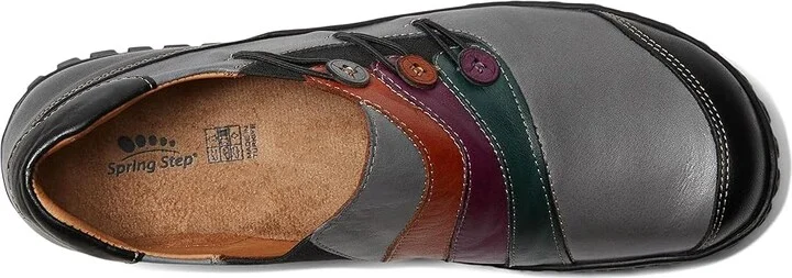 Spring Step Neeta Women's Shoes Dark Grey : EU 36 (US Women's 5.5-6) M, Leather - Image 2