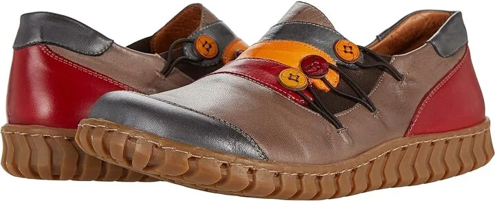 Spring Step Neeta Women's Shoes Grey : EU 36 (US Women's 5.5-6) M, Leather