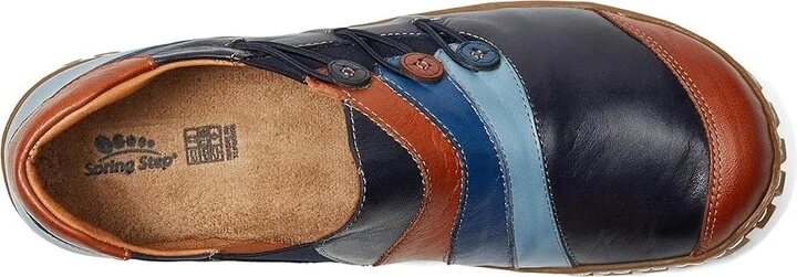 Spring Step Neeta Women's Shoes Navy : EU 36 (US Women's 5.5-6) M, Leather - Image 2