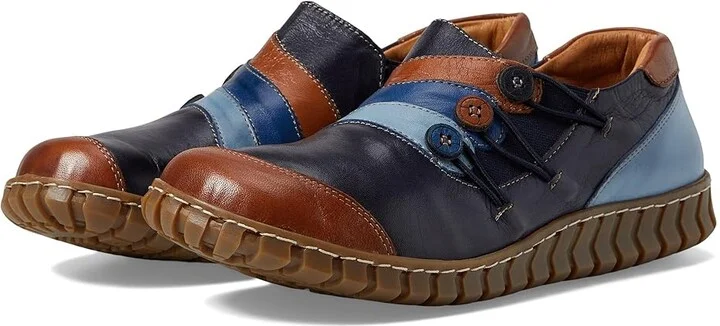 Spring Step Neeta Women's Shoes Navy : EU 36 (US Women's 5.5-6) M, Leather