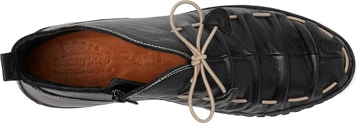 Spring Step Nespea Women's Shoes Black : EU 36 (US Women's 5.5-6) M, Leather - Image 2