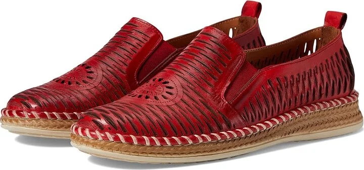Spring Step Newday Women's Shoes Red : EU 42 (US Women's 10.5-11) M, Leather