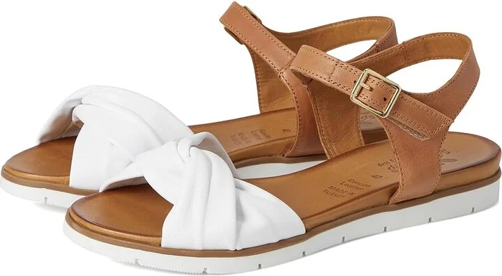Spring Step Nihira Women's Sandals White : EU 41 (US Women's 9.5-10) M, Leather