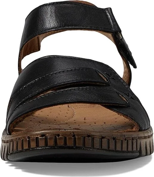 Spring Step Nochella Women's Sandals Black : EU 37 (US Women's 6.5-7) M, Leather - Image 2