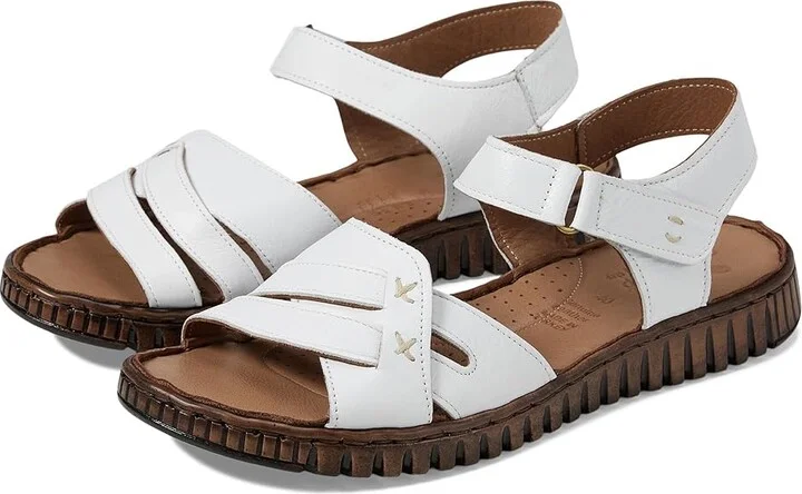 Spring Step Nochella Women's Sandals White : EU 40 (US Women's 9) M, Leather