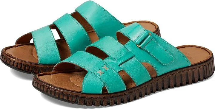 Spring Step Olly Women's Sandals Mint Green : EU 41 (US Women's 9.5-10) M, Leather