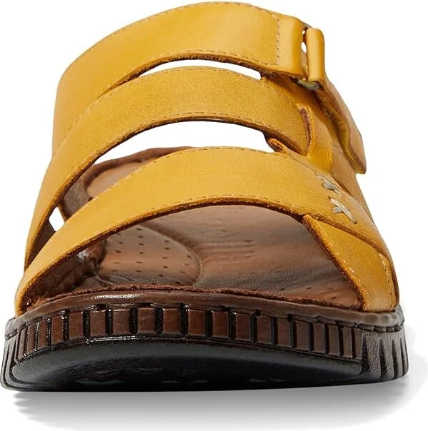 Spring Step Olly Women's Sandals Mustard : EU 40 (US Women's 9) M, Leather - Image 2