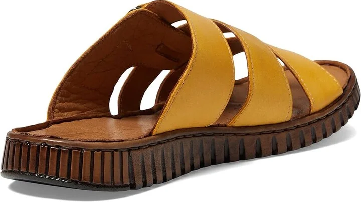 Spring Step Olly Women's Sandals Mustard : EU 40 (US Women's 9) M, Leather - Image 4