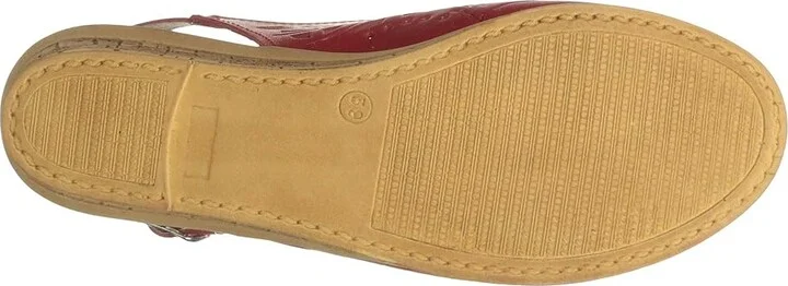 Spring Step Orella Women's Wedge Shoes Red : EU 35 (US Women's 5) M, Leather - Image 4