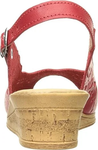 Spring Step Orella Women's Wedge Shoes Red : EU 35 (US Women's 5) M, Leather - Image 5