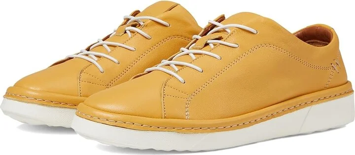Spring Step Picasa Women's Work Lace-up Boots Yellow : EU 39 (US Women's 8.5) M, Leather