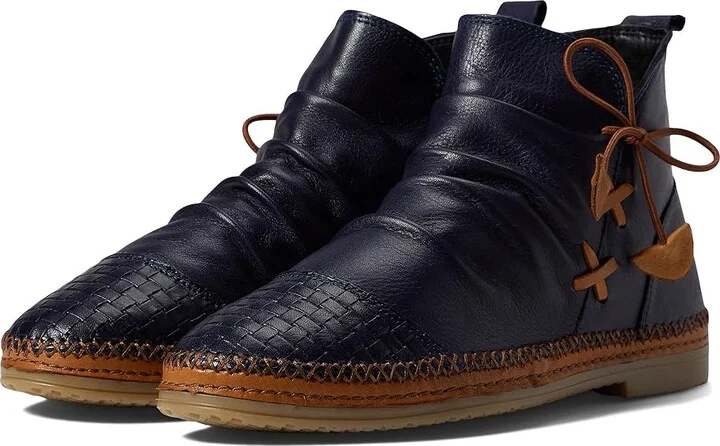 Spring Step Pomeroy Women's Boots Navy : EU 35 (US Women's 5) M, Leather