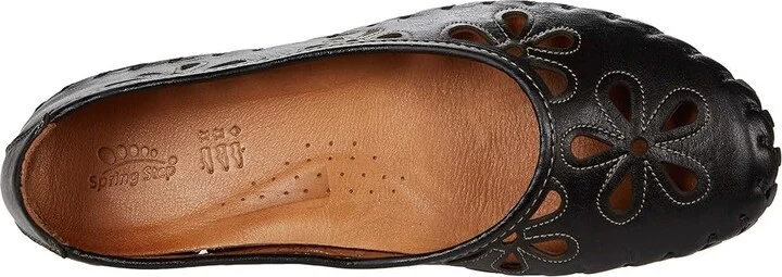 Spring Step Rayely Women's Shoes Black Leather : EU 36 (US Women's 5.5-6) M - Image 2