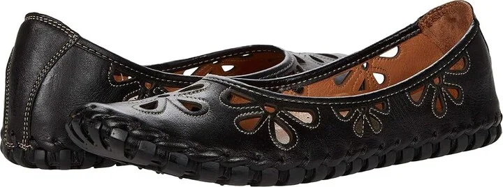 Spring Step Rayely Women's Shoes Black Leather : EU 36 (US Women's 5.5-6) M