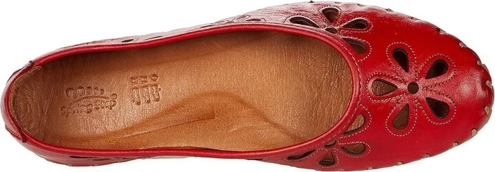 Spring Step Rayely Women's Shoes Red Leather : EU 36 (US Women's 5.5-6) M - Image 2