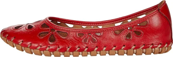 Spring Step Rayely Women's Shoes Red Leather : EU 36 (US Women's 5.5-6) M - Image 6