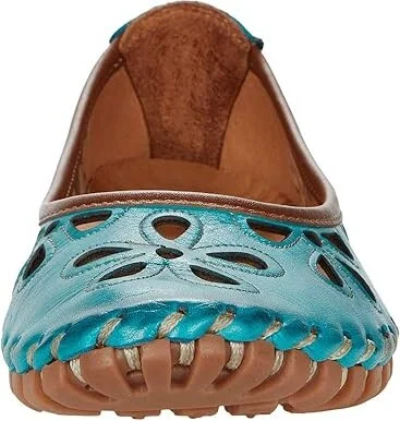 Spring Step Rayely Women's Shoes Turquoise Leather : EU 36 (US Women's 5.5-6) M - Image 5