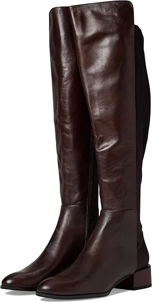 Spring Step Rider Women's Boots Dark Brown : EU 37 (US Women's 6.5-7) M, Leather/Textile