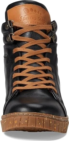 Spring Step Rollara Women's Shoes Black : EU 37 (US Women's 6.5-7) M, Leather - Image 2