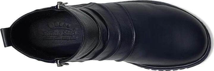 Spring Step Rosado Women's Boots Navy : EU 38 (US Women's 7.5-8) M, Leather - Image 2