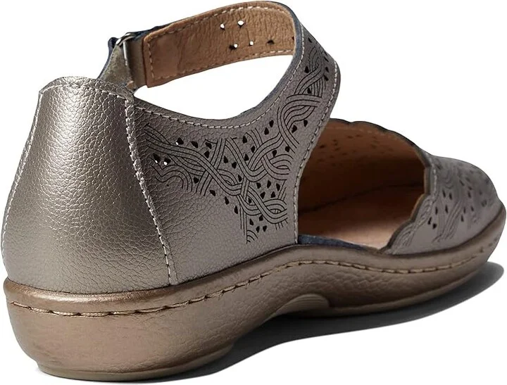 Spring Step Sabriye Women's Shoes Pewter Leather : EU 36 (US Women's 5.5-6) M - Image 4