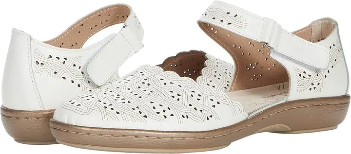 Spring Step Sabriye Women's Shoes White Leather : EU 38 (US Women's 7.5-8) M