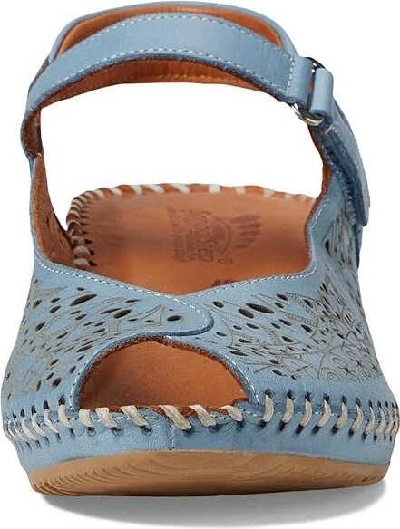 Spring Step Santonio Women's Sandals Blue : EU 39 (US Women's 8.5) M, Leather - Image 2