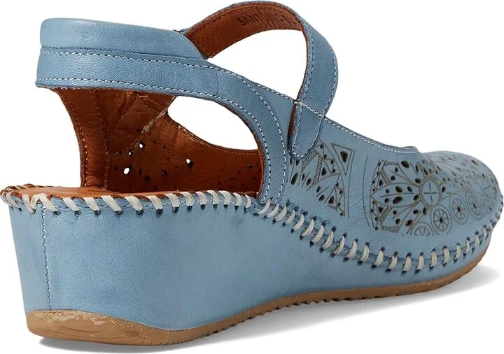 Spring Step Santonio Women's Sandals Blue : EU 39 (US Women's 8.5) M, Leather - Image 4