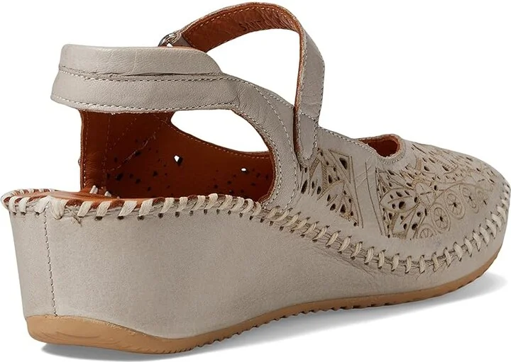 Spring Step Santonio Women's Sandals Light Grey : EU 40 (US Women's 9) M, Leather - Image 4