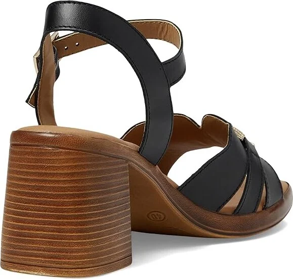 Spring Step Sardinia Women's Sandals Black : EU 37 (US Women's 6.5-7) M, Leather - Image 4