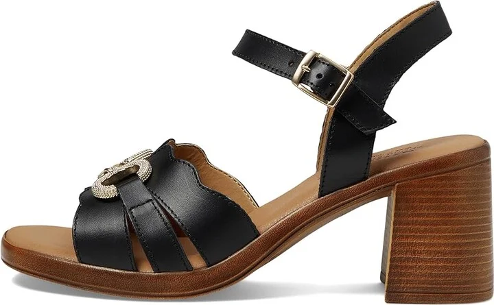 Spring Step Sardinia Women's Sandals Black : EU 37 (US Women's 6.5-7) M, Leather - Image 5