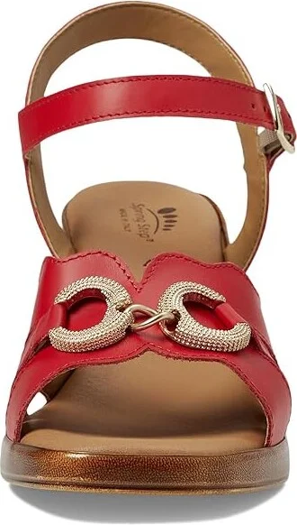 Spring Step Sardinia Women's Sandals Red : EU 36 (US Women's 5.5-6) M, Leather - Image 2