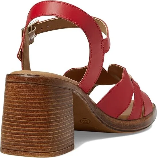 Spring Step Sardinia Women's Sandals Red : EU 36 (US Women's 5.5-6) M, Leather - Image 4