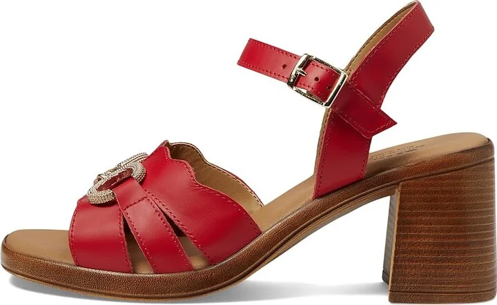 Spring Step Sardinia Women's Sandals Red : EU 36 (US Women's 5.5-6) M, Leather - Image 5